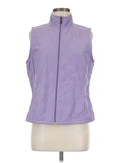 Pre-owned Columbia Vest In Purple