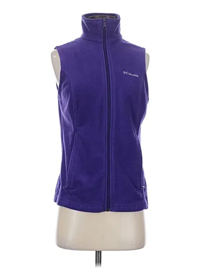 Pre-owned Columbia Vest In Purple