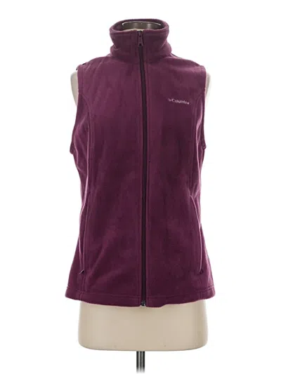 Pre-owned Columbia Vest In Purple