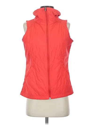 Pre-owned Columbia Vest In Red
