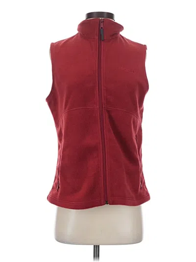 Pre-owned Columbia Vest In Red