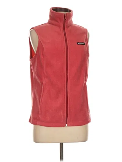 Pre-owned Columbia Vest In Red