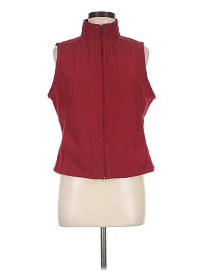 Pre-owned Columbia Vest In Red