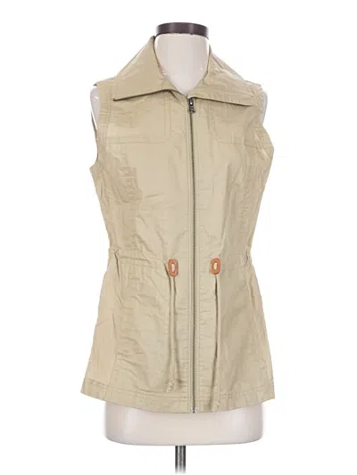 Pre-owned Columbia Vest In Tan