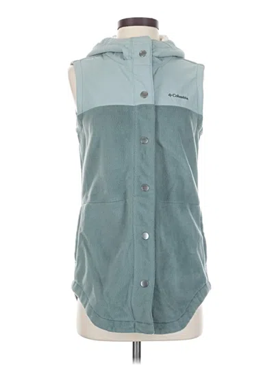 Pre-owned Columbia Vest In Teal