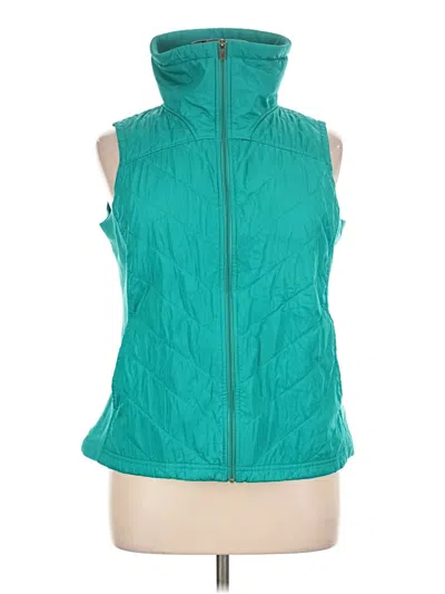 Pre-owned Columbia Vest In Teal
