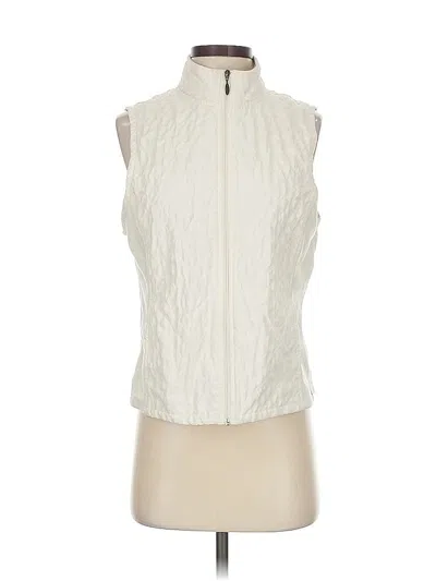 Pre-owned Columbia Vest In White