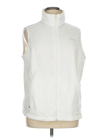Pre-owned Columbia Vest In White