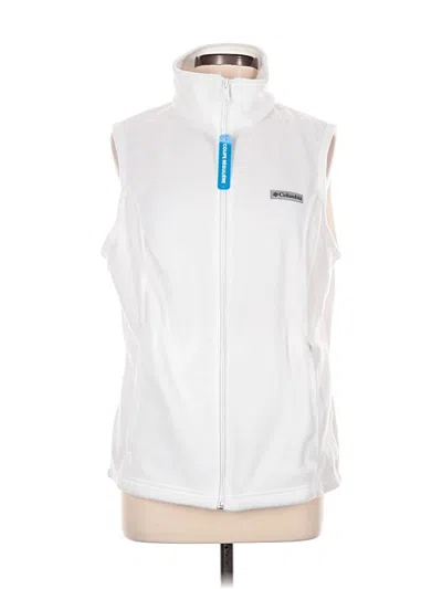 Pre-owned Columbia Vest In White