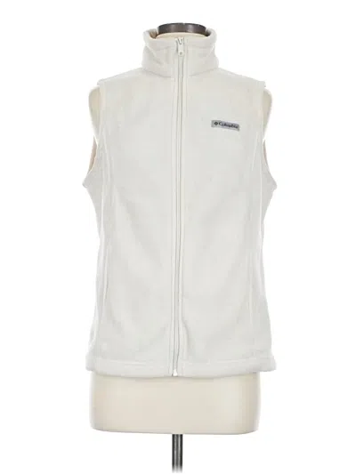 Pre-owned Columbia Vest In White