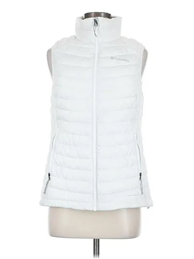 Pre-owned Columbia Vest In White