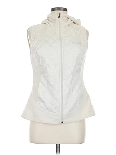 Pre-owned Columbia Vest In White