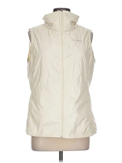 Pre-owned Columbia Vest In White
