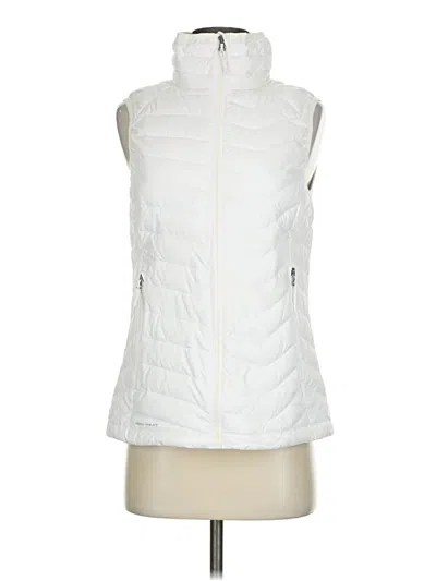 Pre-owned Columbia Vest In White