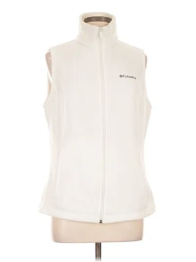 Pre-owned Columbia Vest In White