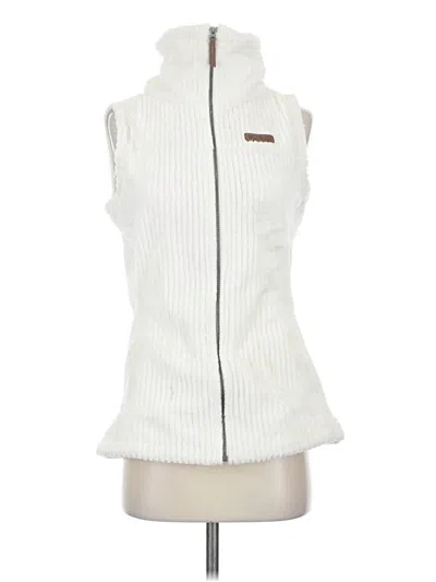 Pre-owned Columbia Vest In White