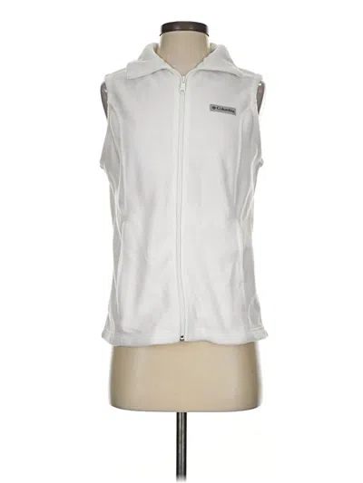 Pre-owned Columbia Vest In White