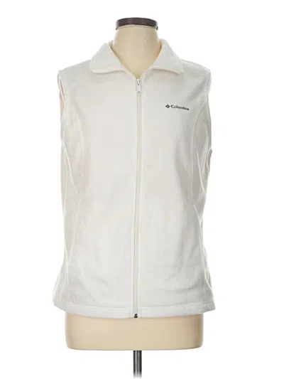 Pre-owned Columbia Vest In White