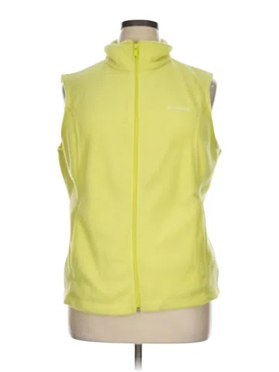 Pre-owned Columbia Vest In Yellow
