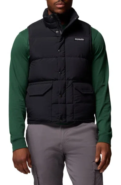 Columbia Wallowa Down Puffer Vest In Black