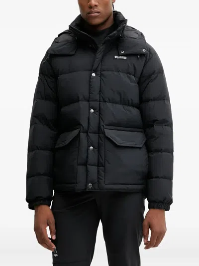 Columbia Wallowa™ Padded-hooded Jacket In Black