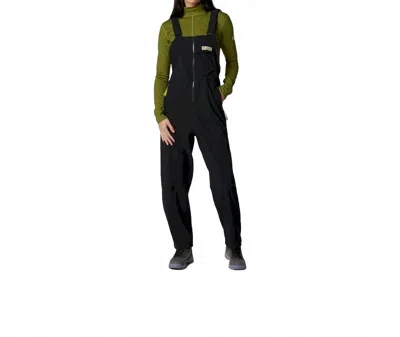 Columbia Wallowa Softshell Overall In Black In Brown