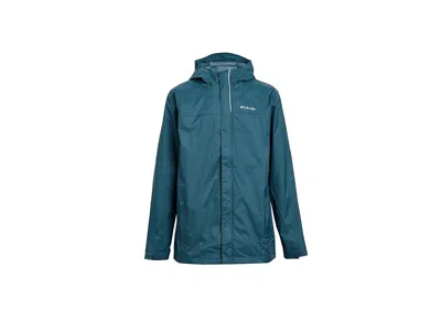 Columbia Watertight Ii Jacket (little Kid/big Kid) Boy's Coat Everblue : Xs (6-7 Little Kids), Mesh/nylon In Green