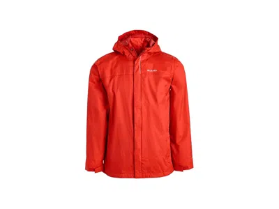 Columbia Watertight Ii Jacket (little Kid/big Kid) Boy's Coat Super Sonic : Md (10-12 Big Kids), Mesh/nylon In Red
