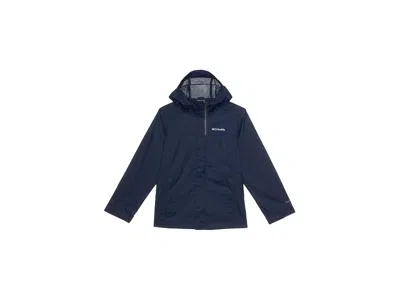 Columbia Watertighttm Ii Jacket (little Kid/big Kid) Boy's Coat Collegiate Navy : 2xs (4-5 Little Kids), Nylo In Blue