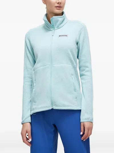 Columbia Weather Zip-up Sweatshirt In Blue