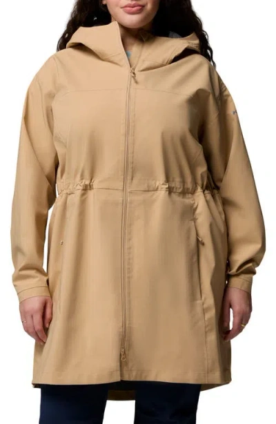 Columbia Weekend Adventure Ii Long Jacket In Brown