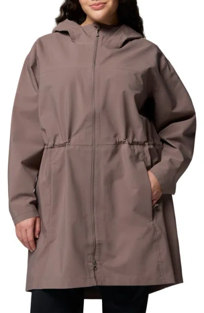 Columbia Weekend Adventure Ii Long Jacket In Gray