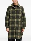 Columbia Wildest Venture™ Check-pattern Coat In Green