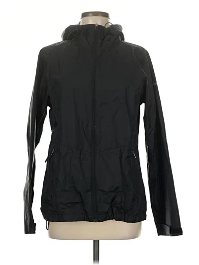 Pre-owned Columbia Windbreaker Jacket In Black