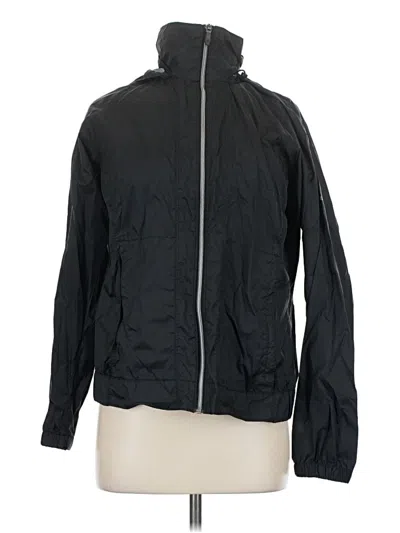 Pre-owned Columbia Windbreaker Jacket In Black