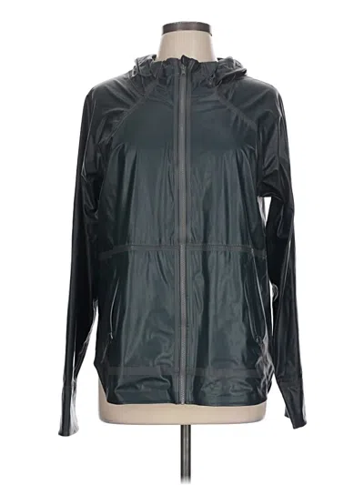 Pre-owned Columbia Windbreaker Jacket In Black
