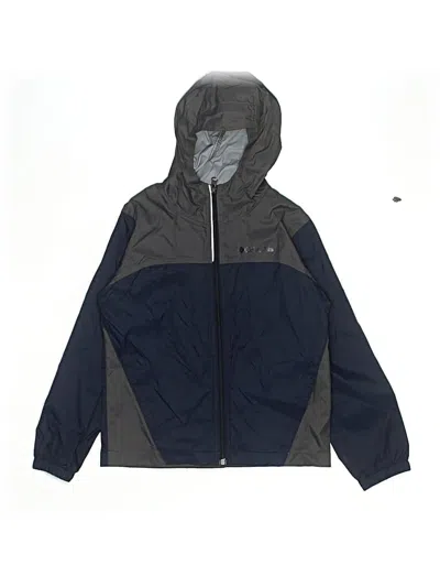 Pre-owned Columbia Kids' Windbreaker Jacket In Blue