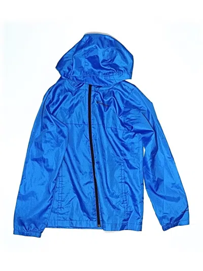 Pre-owned Columbia Kids' Windbreaker Jacket In Blue