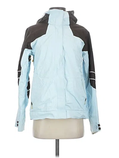 Pre-owned Columbia Windbreaker Jacket In Blue