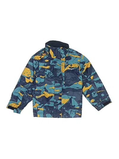 Pre-owned Columbia Kids' Windbreaker Jacket In Blue