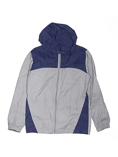 Pre-owned Columbia Kids' Windbreaker Jacket In Blue