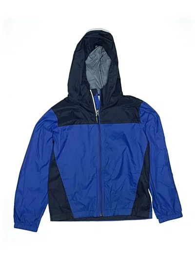 Pre-owned Columbia Kids' Windbreaker Jacket In Blue