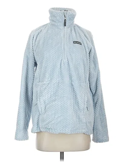 Pre-owned Columbia Windbreaker Jacket In Blue