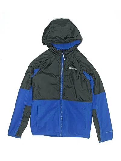 Pre-owned Columbia Kids' Windbreaker Jacket In Blue