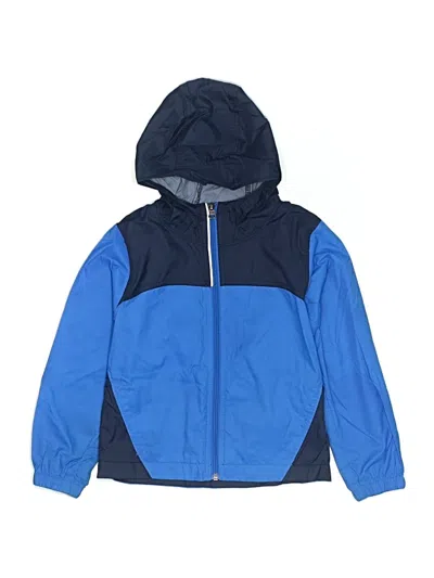 Pre-owned Columbia Kids' Windbreaker Jacket In Blue