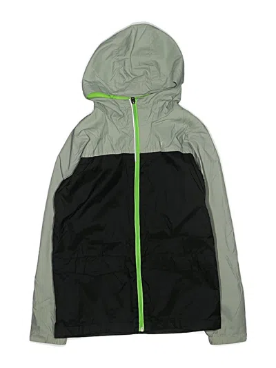 Pre-owned Columbia Kids' Windbreaker Jacket In Gray