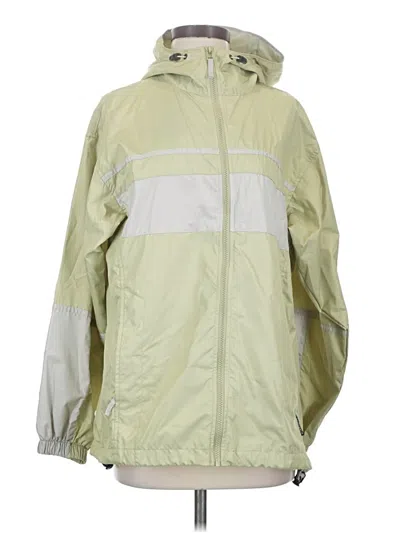 Pre-owned Columbia Windbreaker Jacket In Green