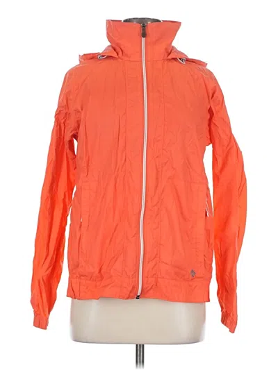 Pre-owned Columbia Windbreaker Jacket In Orange