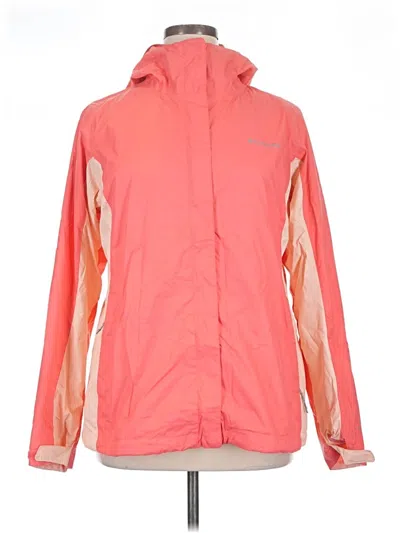 Pre-owned Columbia Windbreaker Jacket In Pink