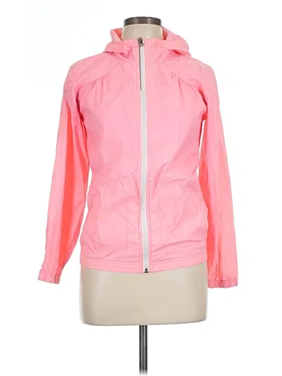 Pre-owned Columbia Windbreaker Jacket In Pink
